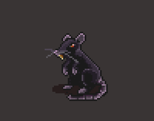 Rat death concept