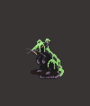 Rat death concept